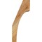 Ekena Millwork 6"W x 6"D x 14"H Westlake Rough Sawn Knee Brace, Western Red Cedar BRC06X06X14WTL00RWR - alternate 3